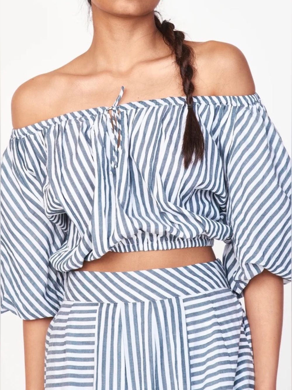 Mirth Capri bubble top EUC